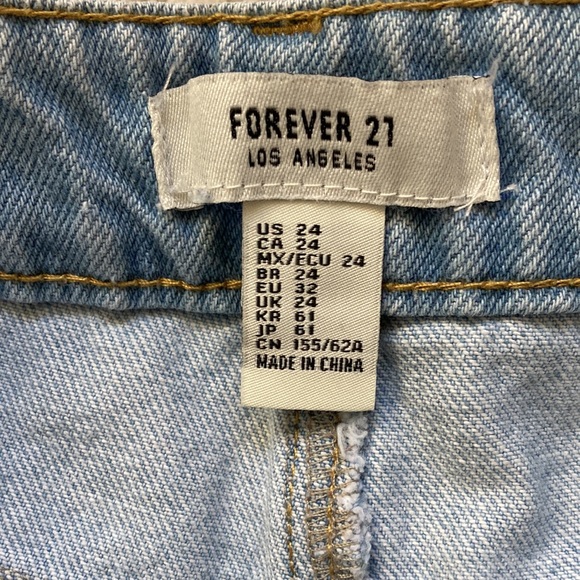 Forever 21 Jean shorts - Picture 3 of 4